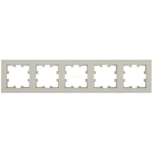 Panasonic Karre Plus 55 Soft Touch ötös keret vízszintes Homok