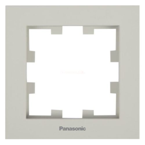 Panasonic Karre Plus 55 Soft Touch egyes keret feliratos Homok