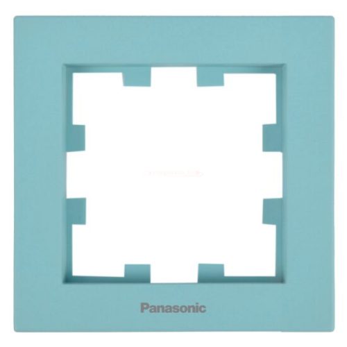 Panasonic Karre Plus 55 Soft Touch egyes keret feliratos Türkiz