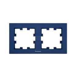   Panasonic Karre Plus 55 Soft Touch kettes keret vízszintes feliratos Óceán