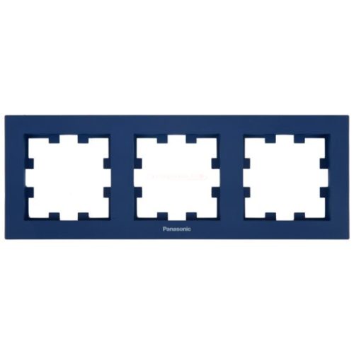 Panasonic Karre Plus 55 Soft Touch hármas keret vízszintes feliratos Óceán