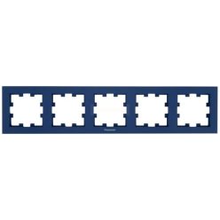   Panasonic Karre Plus 55 Soft Touch ötös keret vízszintes feliratos Óceán