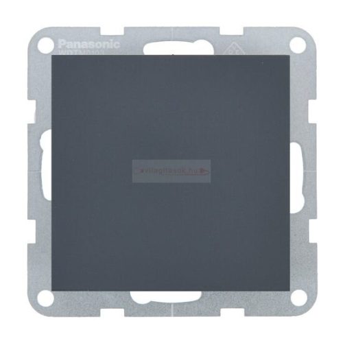 Panasonic Karre Plus 55 Soft Touch egypólusú kapcsoló 101 Éjfekete keret nélkül