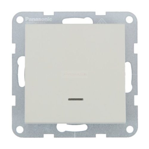 Panasonic Karre Plus 55 Soft Touch egypólusú kapcsoló jelzőfénnyel 101 Homok keret nélkül