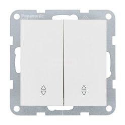   Panasonic Karre Plus 55 Soft Touch Dupla váltó kapcsoló 106+6 Kagylóhéj