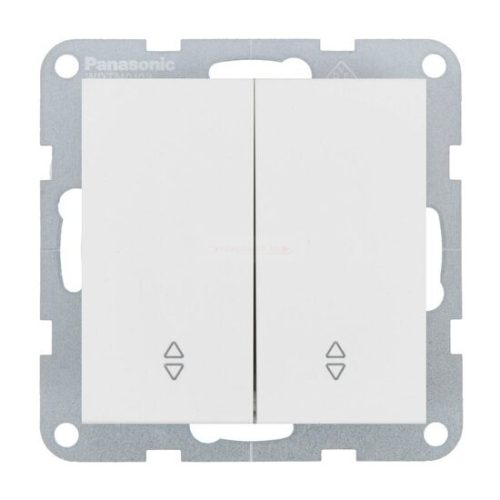 Panasonic Karre Plus 55 Soft Touch Dupla váltó kapcsoló 106+6 Kagylóhéj
