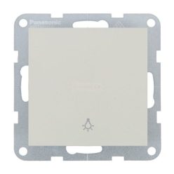   Panasonic Karre Plus 55 Soft Touch nyomó kapcsoló lámpa jellel Homok