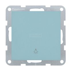   Panasonic Karre Plus 55 Soft Touch nyomó kapcsoló lámpa jellel Türkiz