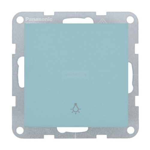 Panasonic Karre Plus 55 Soft Touch nyomó kapcsoló lámpa jellel Türkiz