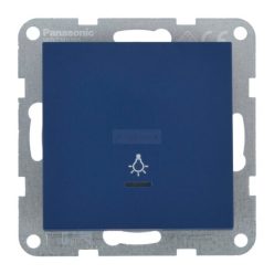   Panasonic Karre Plus 55 Soft Touch nyomó kapcsoló lámpa jellel, jelzőfénnyel Óceán