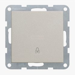   Panasonic Karre Plus 55 Soft Touch nyomó kapcsoló csengő jellel Homok