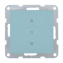   Panasonic Karre Plus 55 Soft Touch redőny nyomó kapcsoló Türkiz