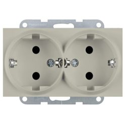   Panasonic Karre Plus 55 Soft Touch dupla dugalj keret nélküli Homok