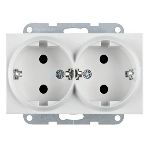 Panasonic Karre Plus 55 Soft Touch dupla dugalj keret nélküli Kagylóhéj