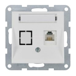   Panasonic Karre Plus 55 Soft Touch Számítógép aljzat CAT6 Kagylóhéj
