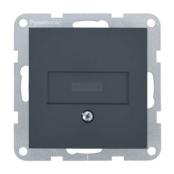 Panasonic Karre Plus 55 Soft Touch vakfedél Éjfekete