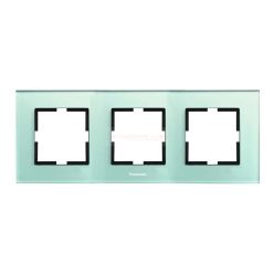 Panasonic Karre Plus 3-as keret zöld üveg