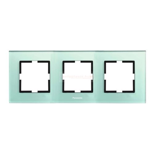 Panasonic Karre Plus 3-as keret zöld üveg