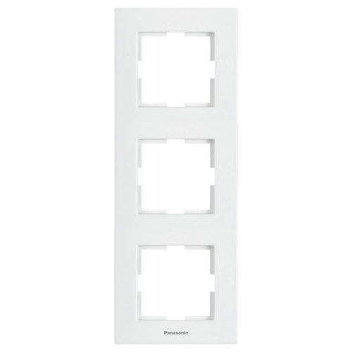 Panasonic Karre Plus 3-as sorolókeret függőleges fehér