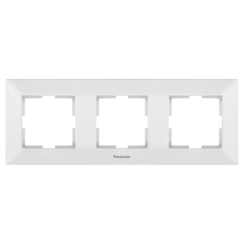 Panasonic Arkedia vízszintes hármas keret fehér