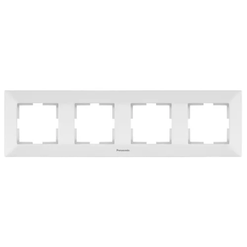 Panasonic Arkedia vízszintes négyes keret fehér