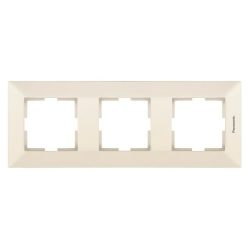 Panasonic Arkedia függőleges hármas keret bézs