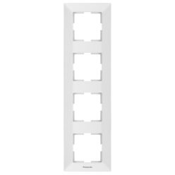 Panasonic Arkedia függőleges négyes keret fehér