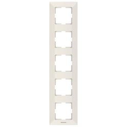 Panasonic Arkedia függőleges ötös keret bézs