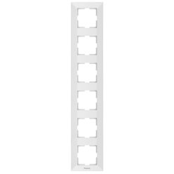 Panasonic Arkedia függőleges hatos keret fehér
