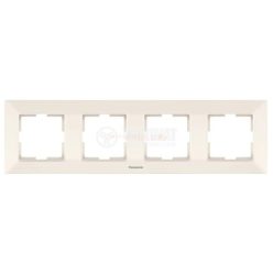 Panasonic Arkedia négyes keret slim bézs