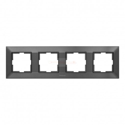 Panasonic Arkedia négyes keret slim antracit