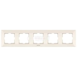 Panasonic Arkedia ötös keret slim bézs