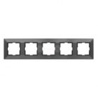 Panasonic Arkedia ötös keret slim antracit