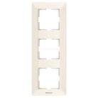 Panasonic Arkedia Slim hármas függőleges keret bézs