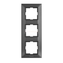 Panasonic Arkedia Slim függőleges hármas keret antracit