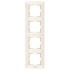 Panasonic Arkedia Slim függőleges négyes keret bézs