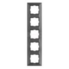 Panasonic Arkedia Slim függőleges ötös keret antracit