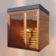 Kültéri Sauna 2 m x 2 m mit Montage vor Ort