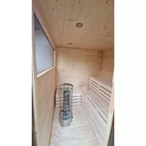 Kültéri szauna 2mx2m helyszíni szereléssel