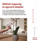 LED növénynevelő lámpa beltéri időzítős dimmelhető 39 LED