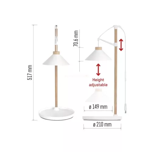 LED növénynevelő lámpa beltéri időzítős 21 LED
