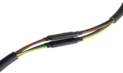 Kötéskészlet huzalárnyékolású, 4-erű kábelhez, gyantás 4×6mm2-4×25mm2, (4×19/6mm, l=150mm)+(1×51/16mm, L=500mm)