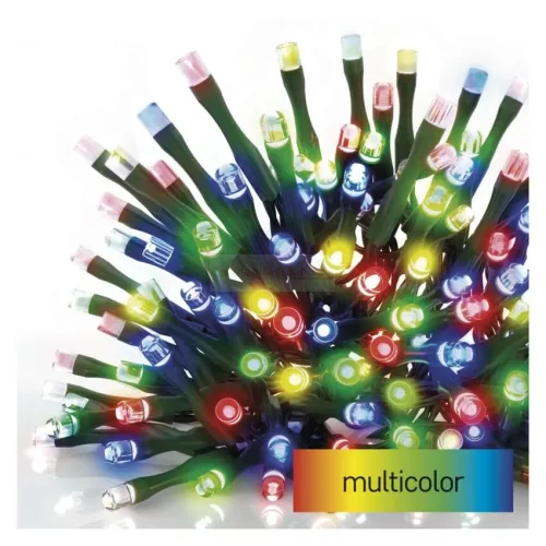Fényfüzér színes 18m 180LED IP44 programokkal
