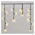 50 LED-es melegfehér jégcsap fényfüzér 3m
