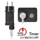 Fényfüzér színes gömb 4m 40LED IP44 időzítős