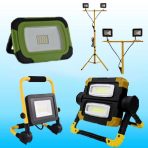Led reflektor állványos,hordozható,akkus